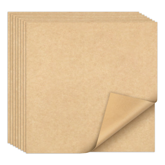 EcoDispose 12 x 12 Inches Grease Proof Deli Paper Precut Sheets for Deli Food, BBQ, Picnic, Party